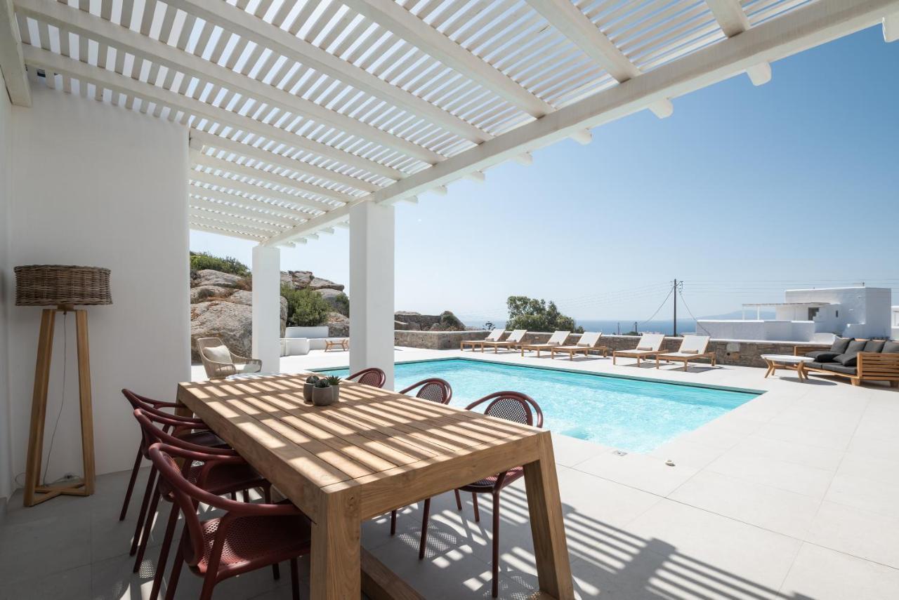 Villa Petra Mare Above Mykonos Town Private Pool Εξωτερικό φωτογραφία