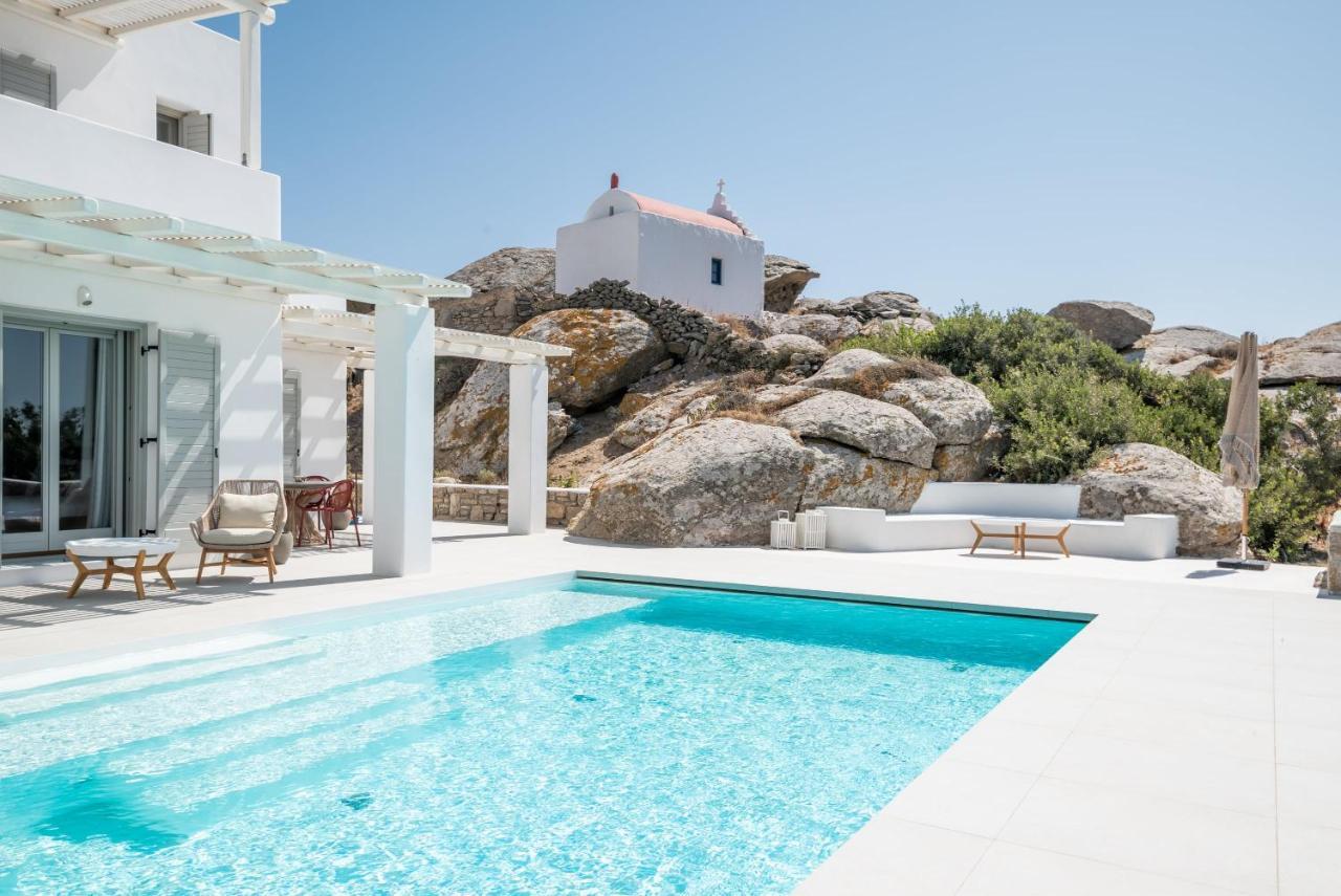 Villa Petra Mare Above Mykonos Town Private Pool Εξωτερικό φωτογραφία