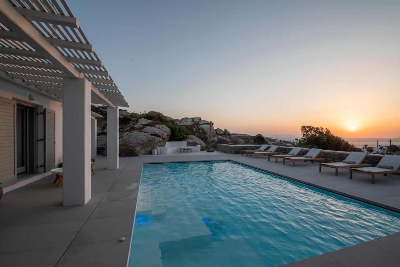Villa Petra Mare Above Mykonos Town Private Pool Εξωτερικό φωτογραφία